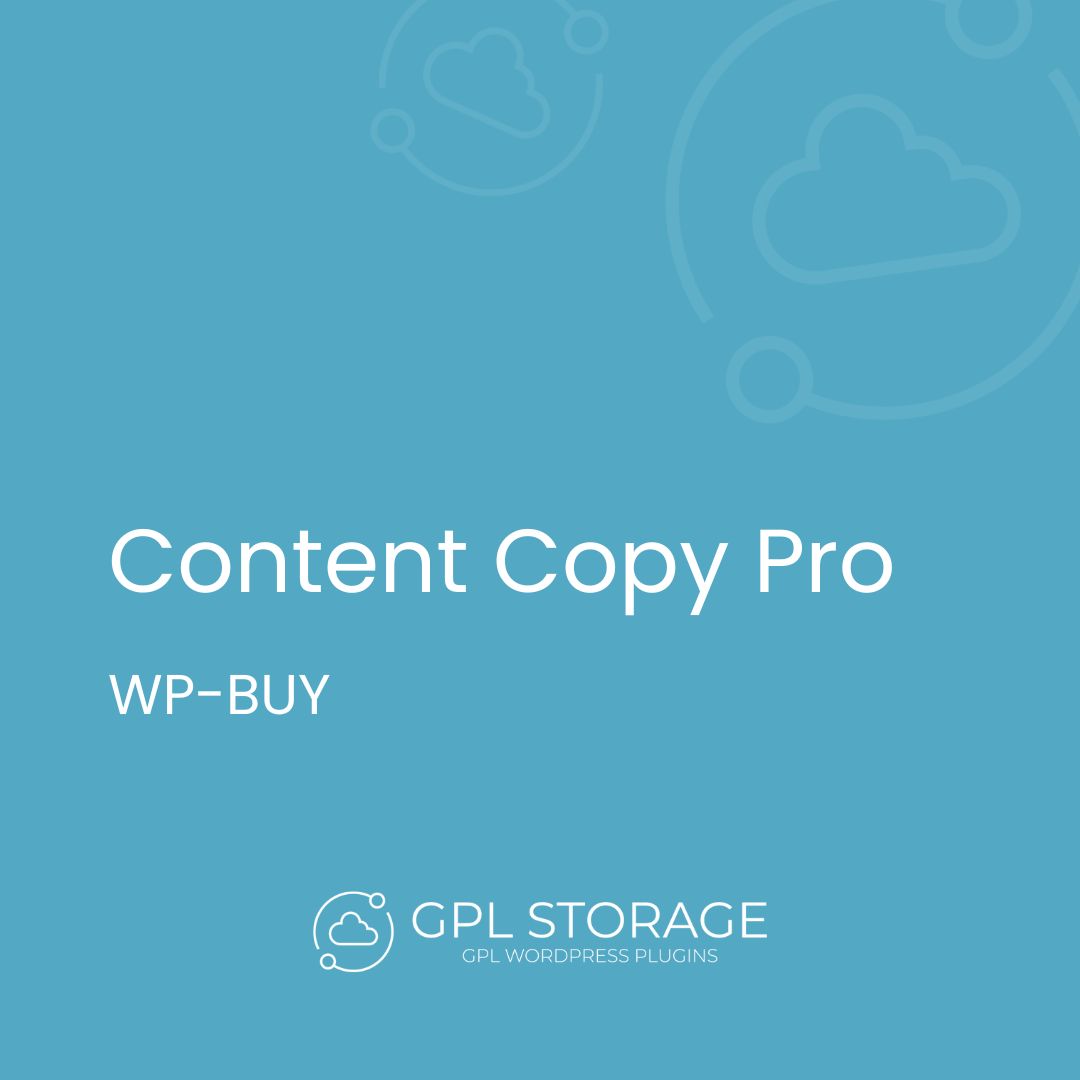 Content Copy Pro-WP-BUY GPL Download