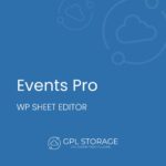 WP Sheet Editor – Events Pro