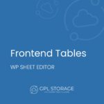 WP Sheet Editor – Editable Frontend Tables