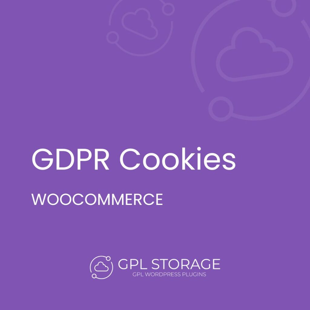 Gdpr Cookies-WOOCOMMERCE GPL Download