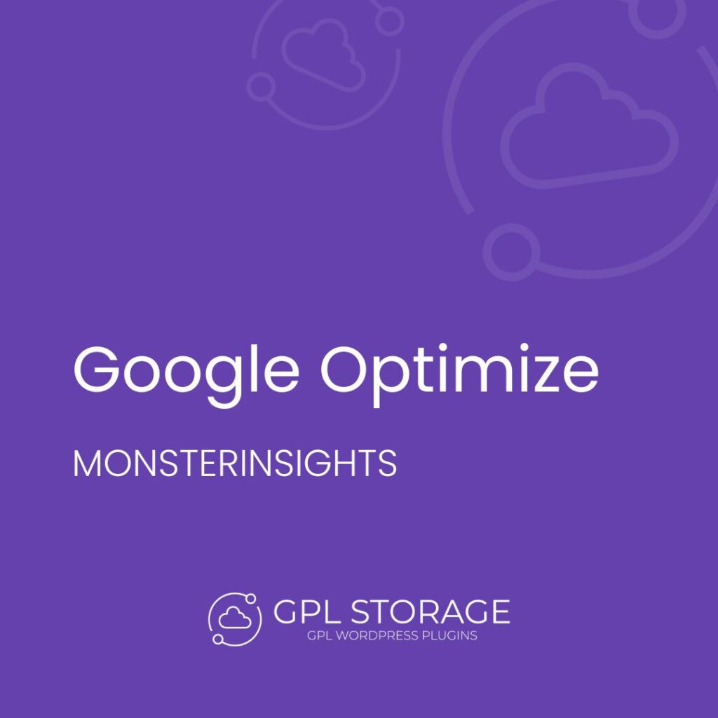 Google Optimize-MONSTERINSIGHTS GPL Download