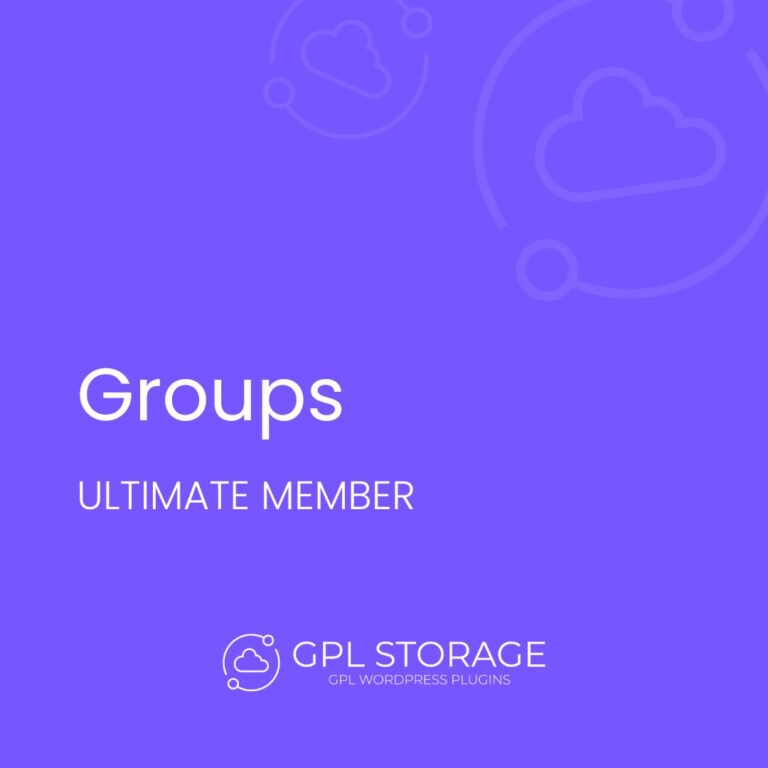 Ultimate Member – Groups