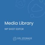 WP Sheet Editor – Media Library Premium