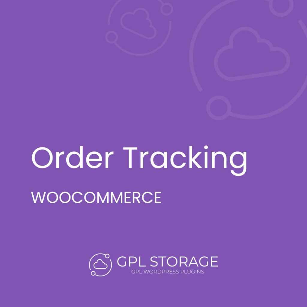 Order Tracking-WOOCOMMERCE GPL Download