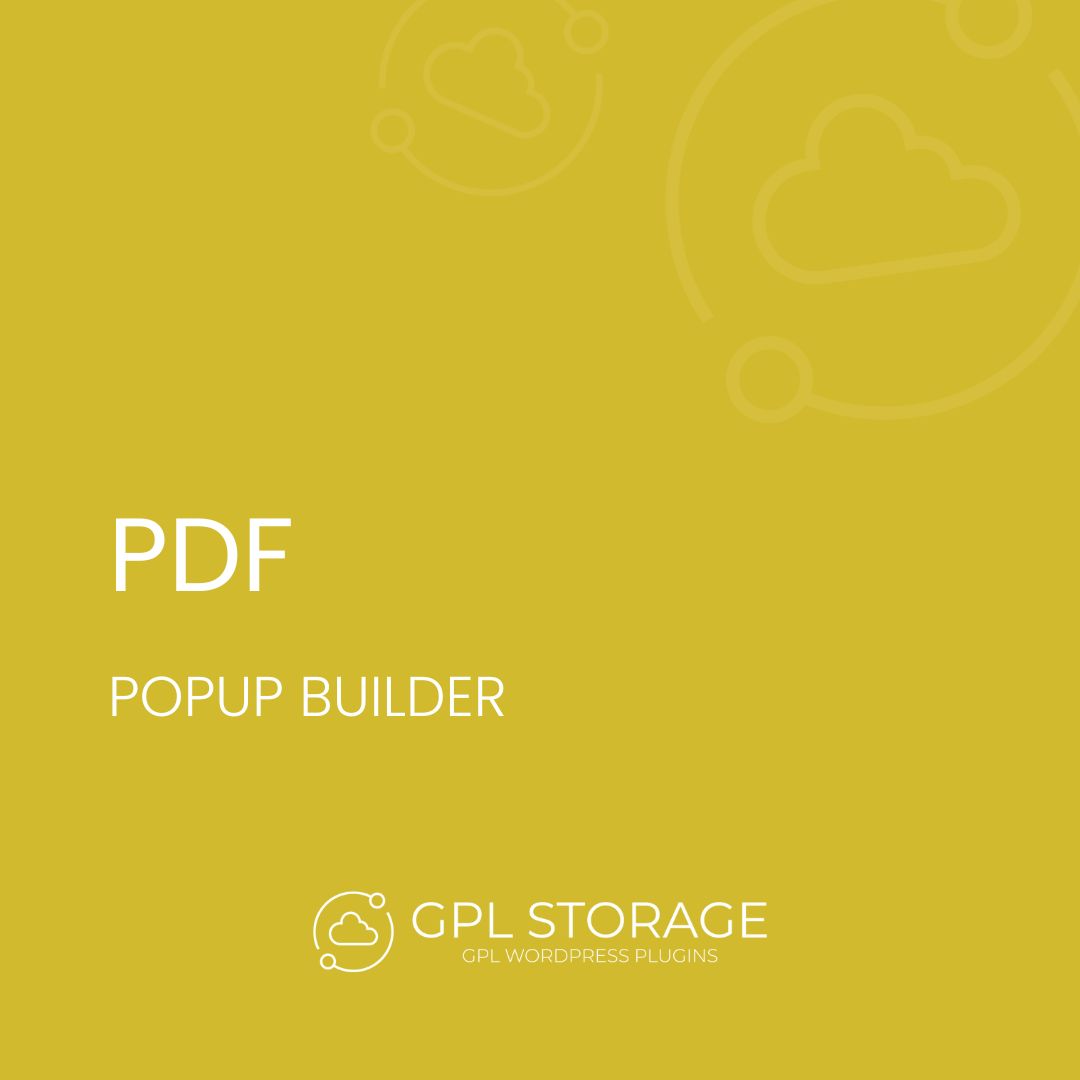 Pdf-POPUP BUILDER GPL Download