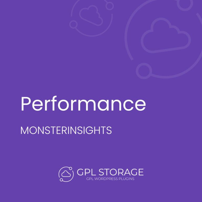 MonsterInsights – Performance Addon