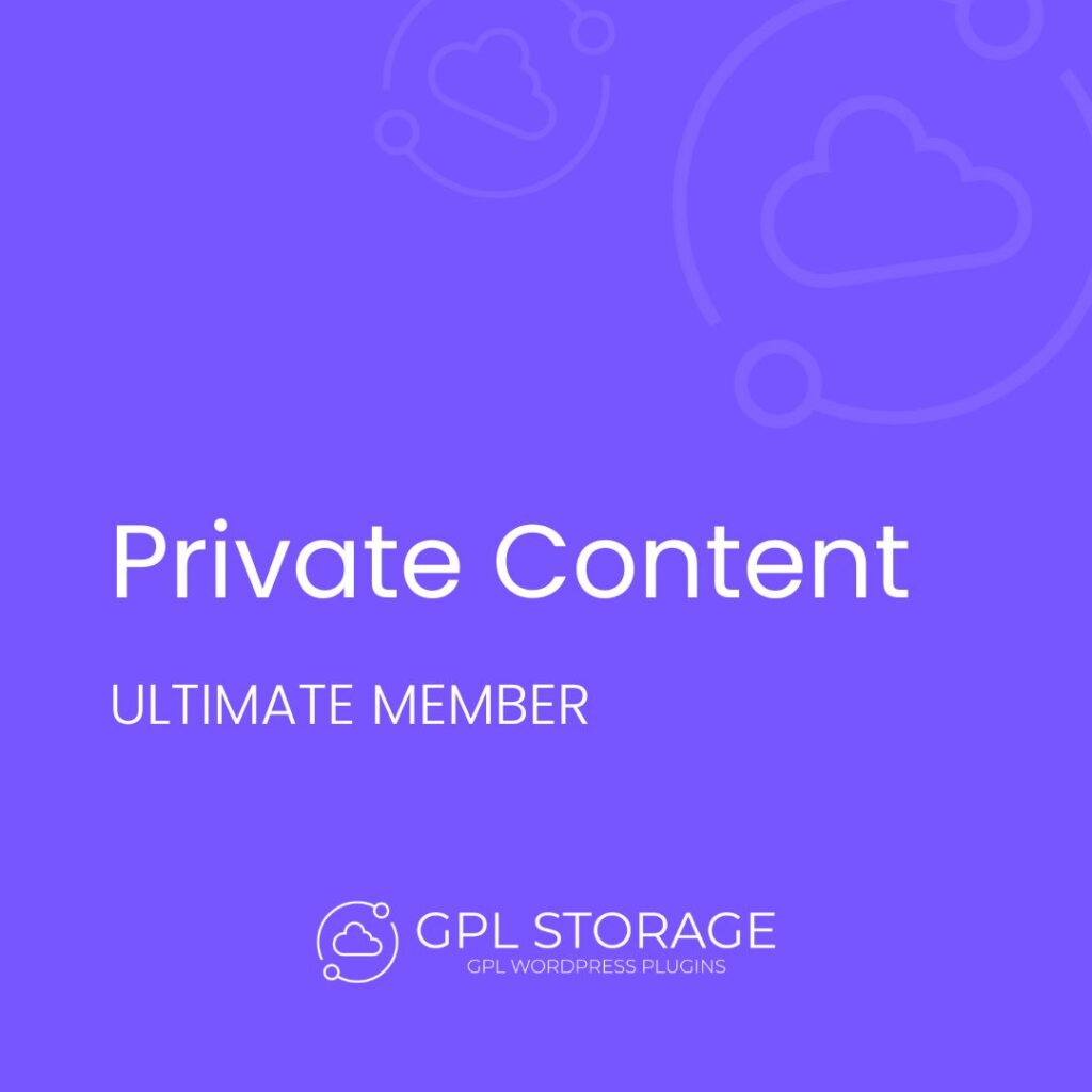 Private Content-ULTIMATE MEMBER GPL Download