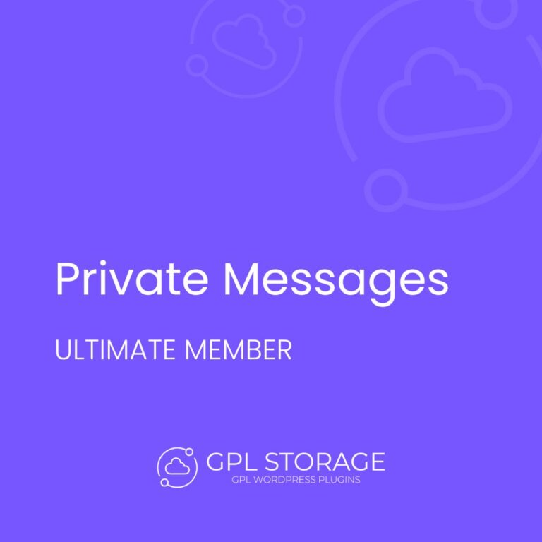 Ultimate Member – Private Messages