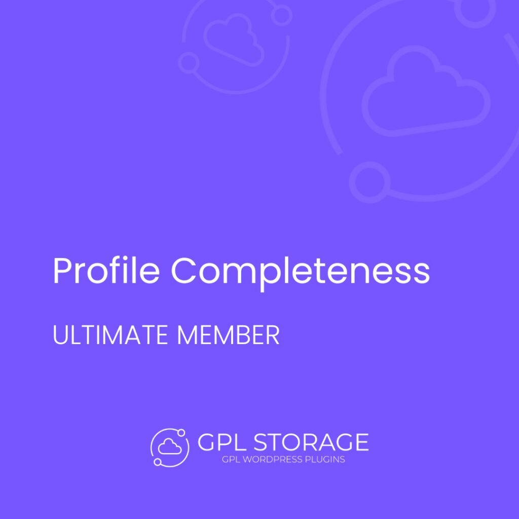 Profile Completeness-ULTIMATE MEMBER GPL Download