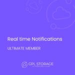 Ultimate Member – Real time Notifications