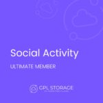 Ultimate Member – Social Activity