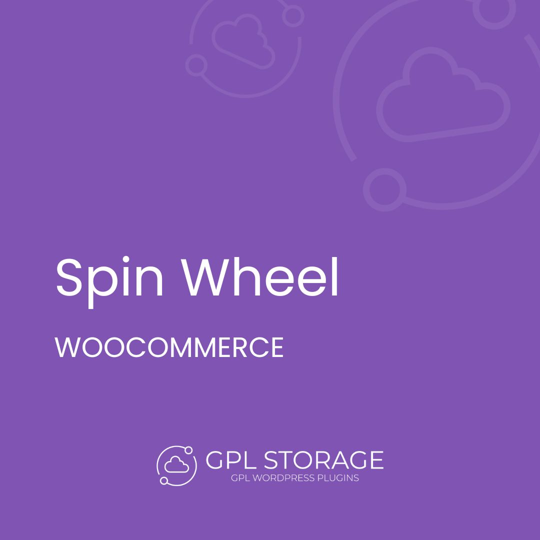 Spin Wheel-WOOCOMMERCE GPL Download