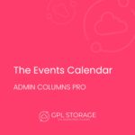 Admin Columns Pro – The Events Calendar Addon