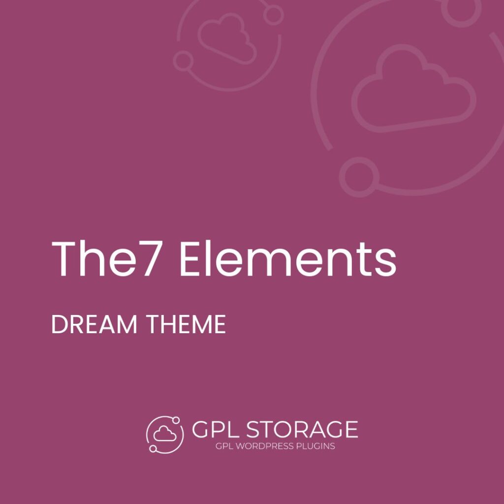 The7 Elements-DREAM THEME GPL Download