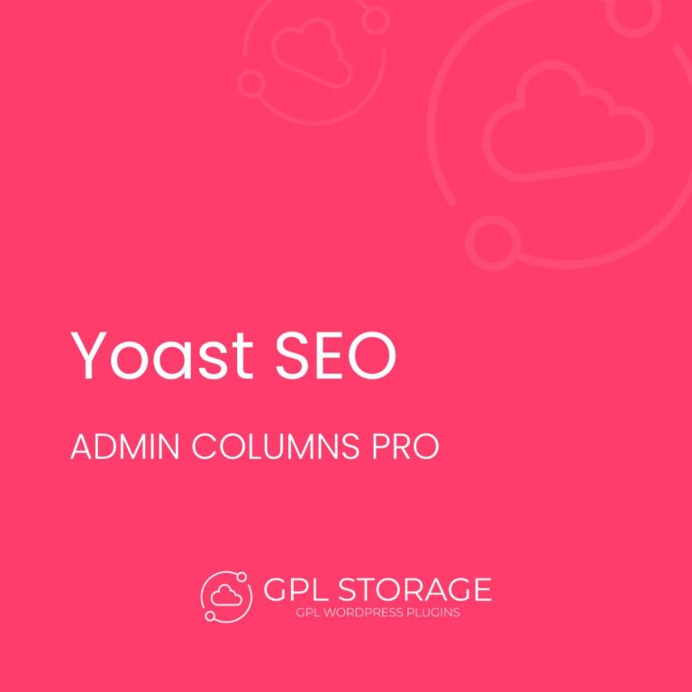 Admin Columns Pro – Yoast SEO