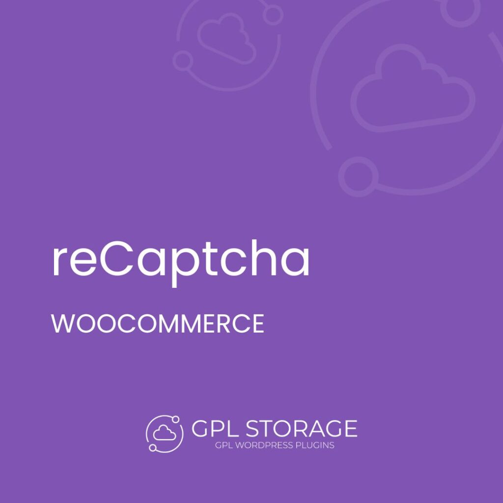 Recaptcha-WOOCOMMERCE GPL Download