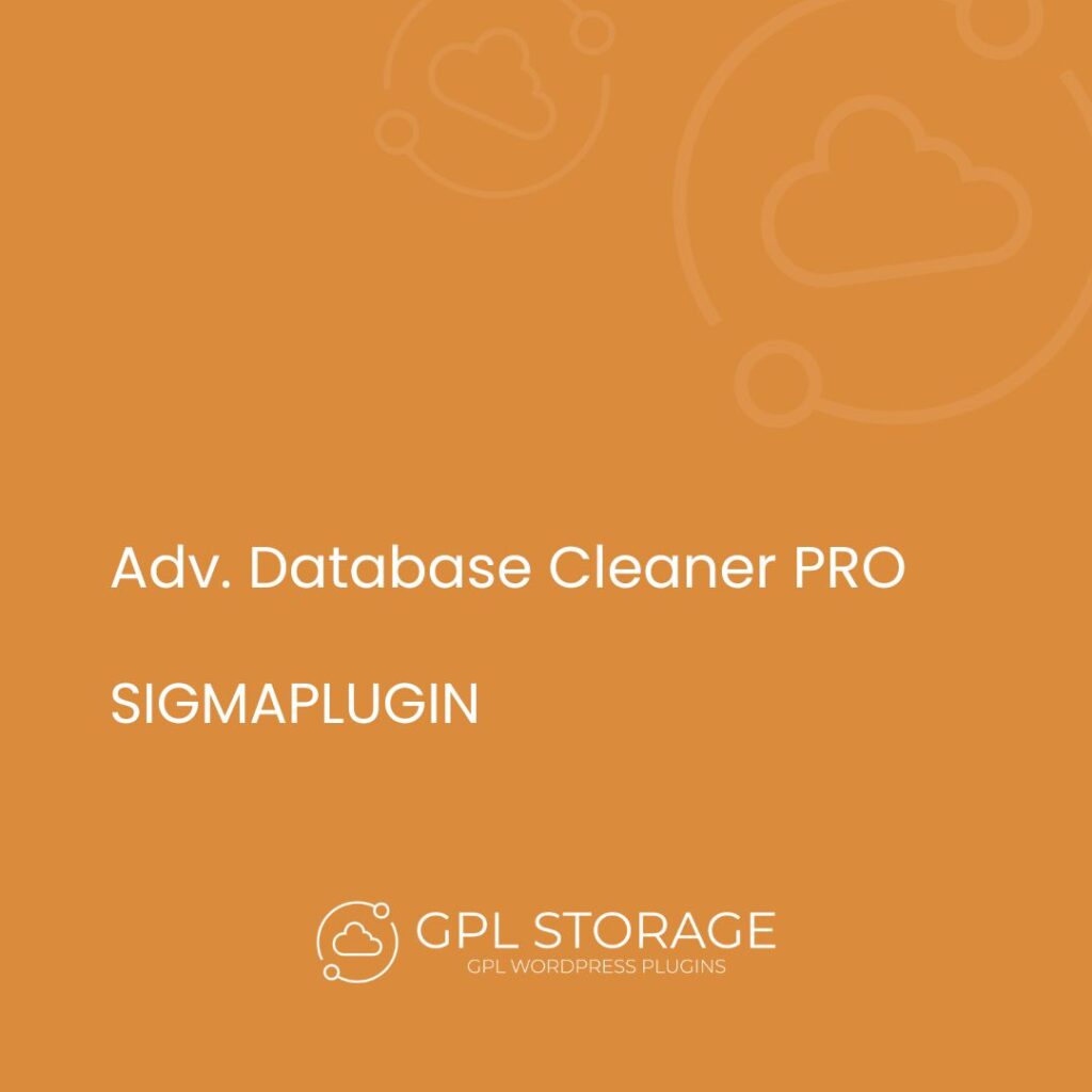 Adv. Database Cleaner Pro-SIGMAPLUGIN GPL Download