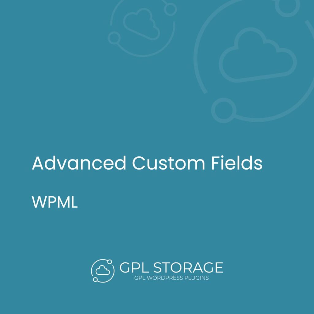 Advanced Custom Fields-WPML GPL Download