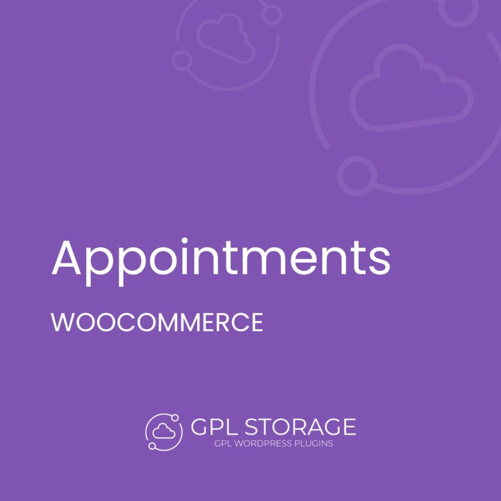 Appointments-WOOCOMMERCE GPL Download