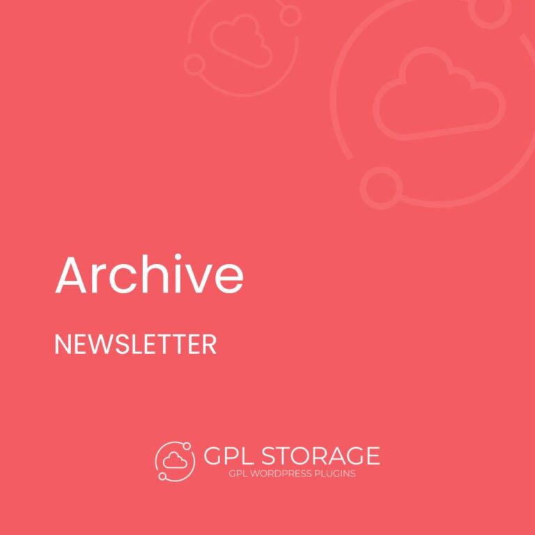 Newsletter – Archive