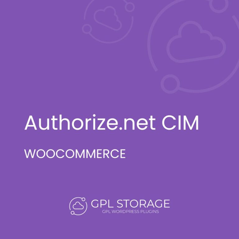 WooCommerce Authorize.net CIM