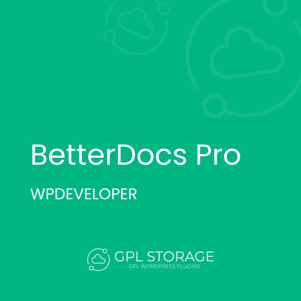 Betterdocs Pro-WPDEVELOPER GPL Download