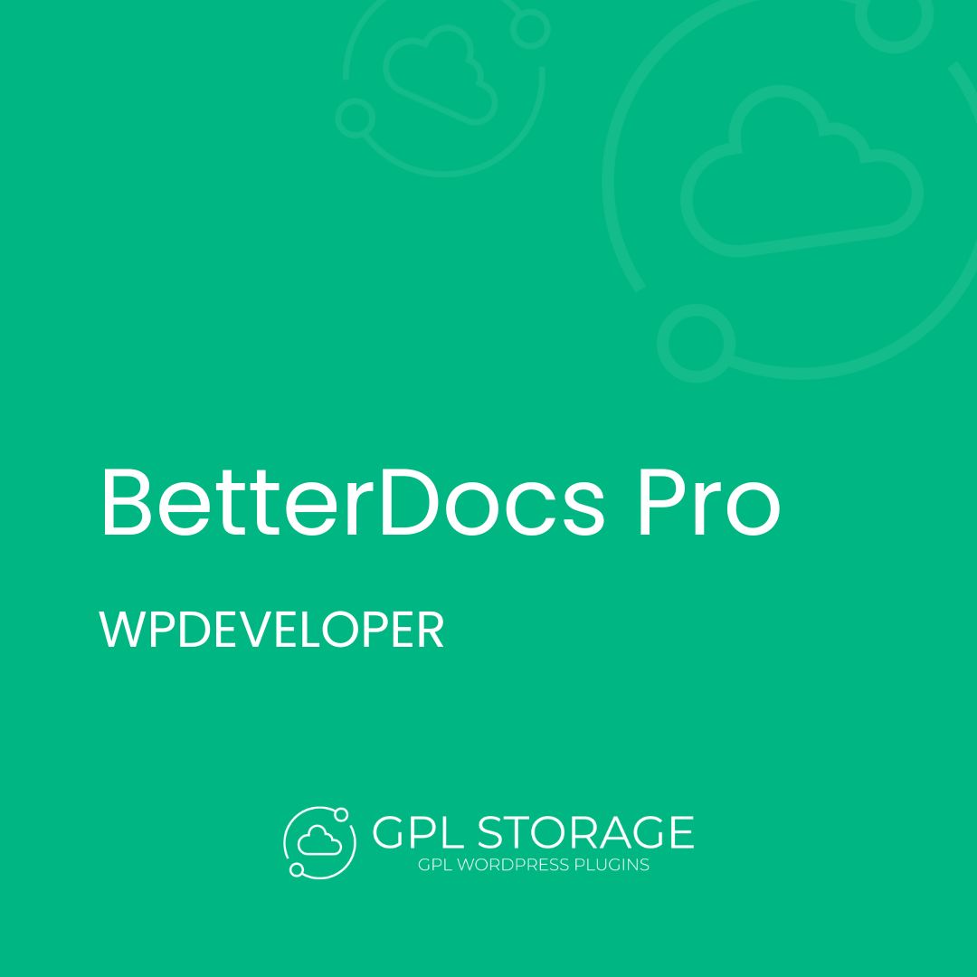 Betterdocs Pro-WPDEVELOPER GPL Download