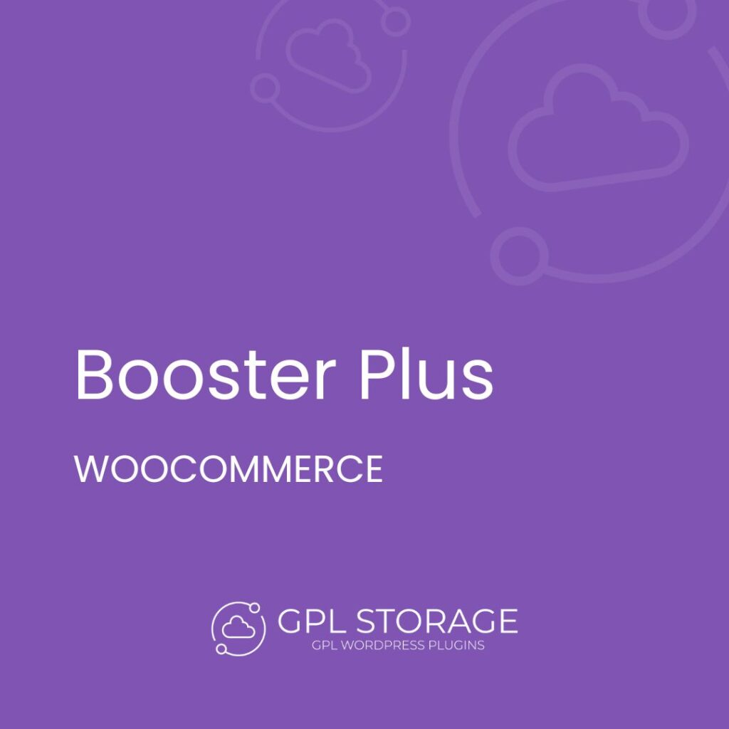 Booster Plus-WOOCOMMERCE GPL Download