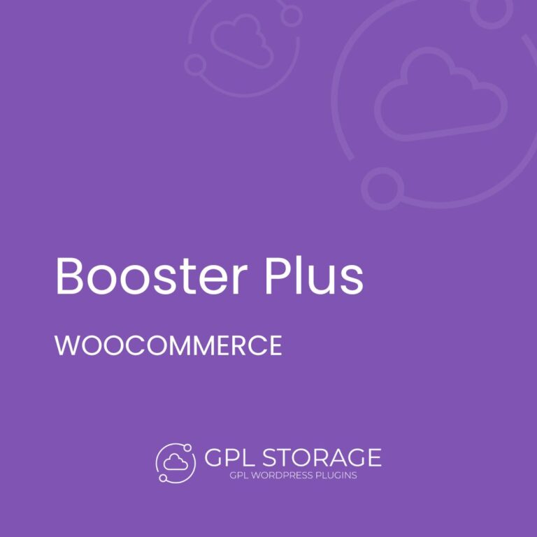 Booster Plus for WooCommerce