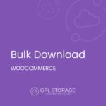 WooCommerce Bulk Download