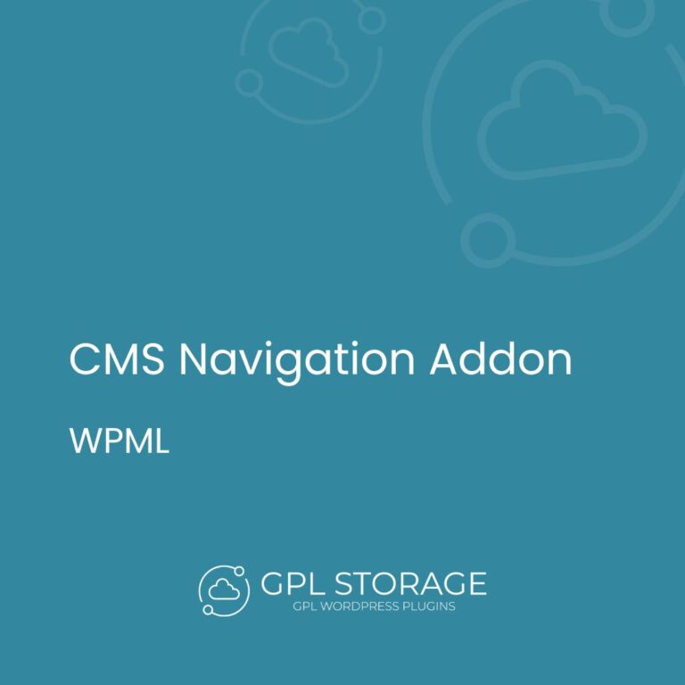 WPML CMS Navigation Addon