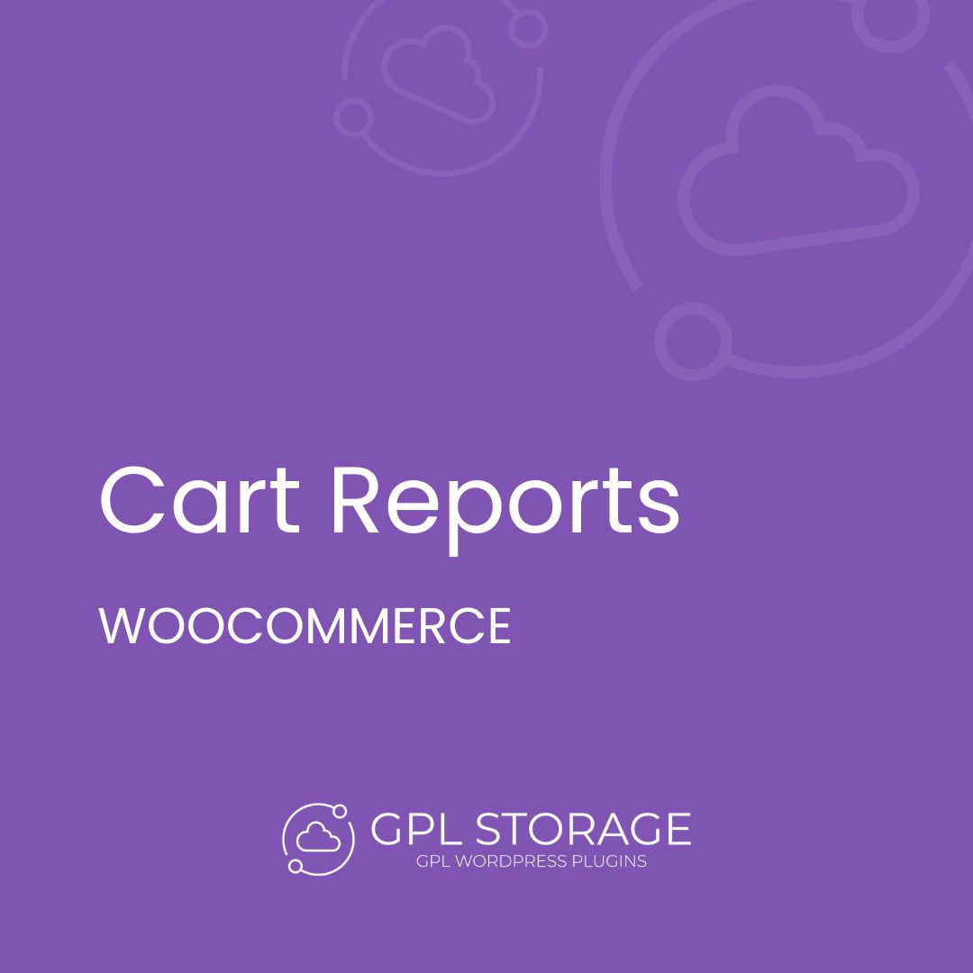 Cart Reports-WOOCOMMERCE GPL Download