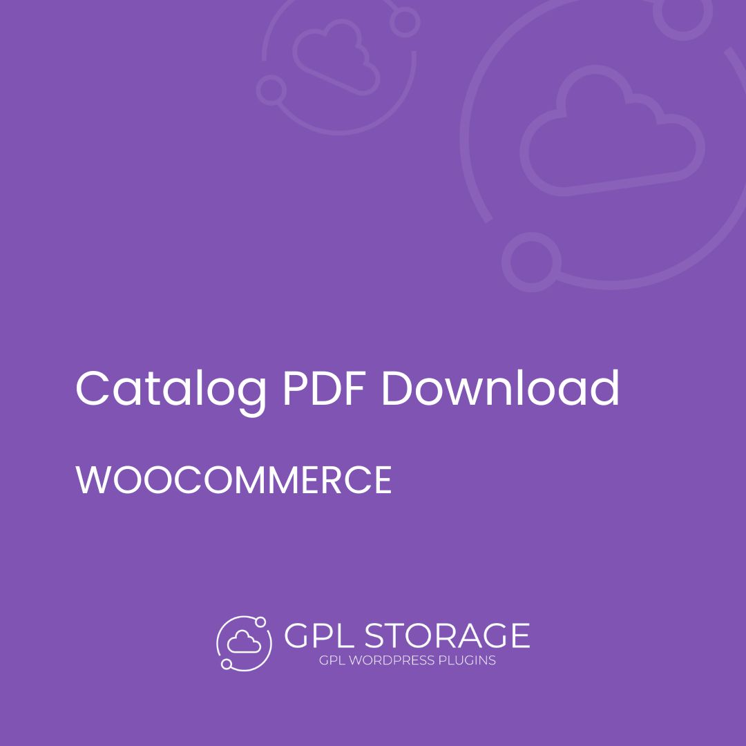 Catalog Pdf Download-WOOCOMMERCE GPL Download