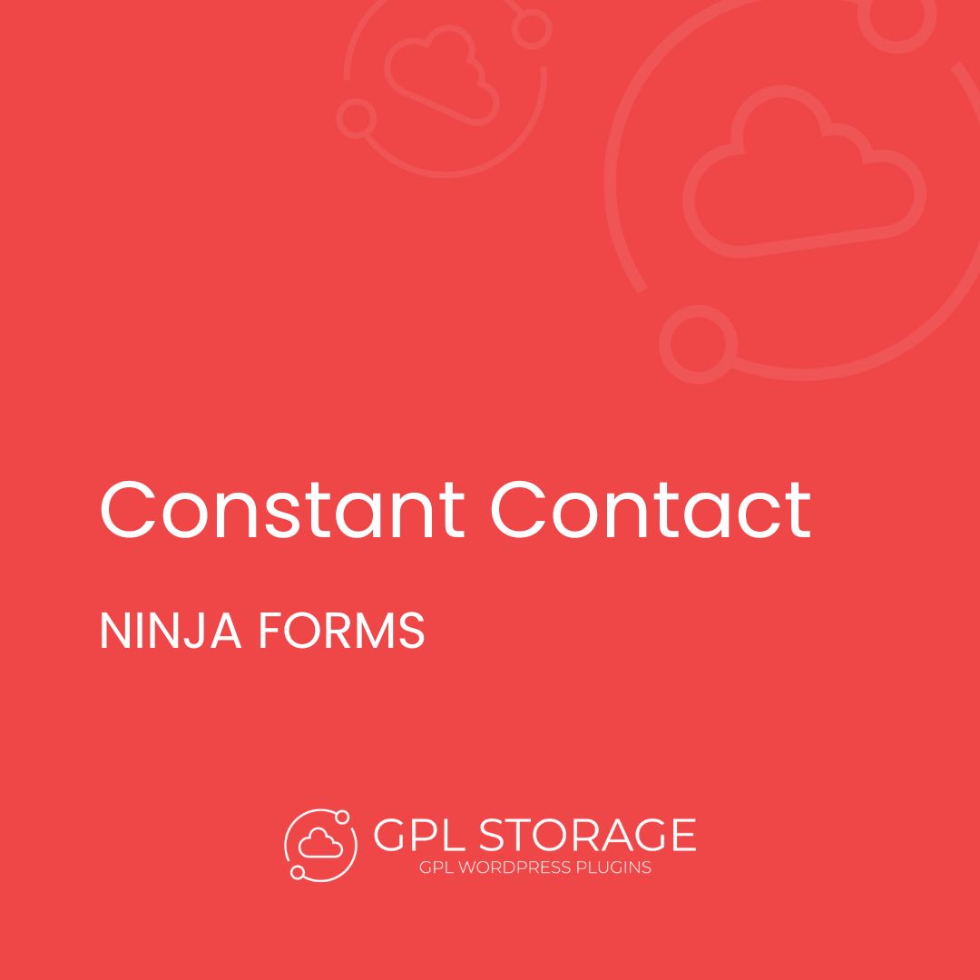 Constant Contact-NINJA FORMS GPL Download