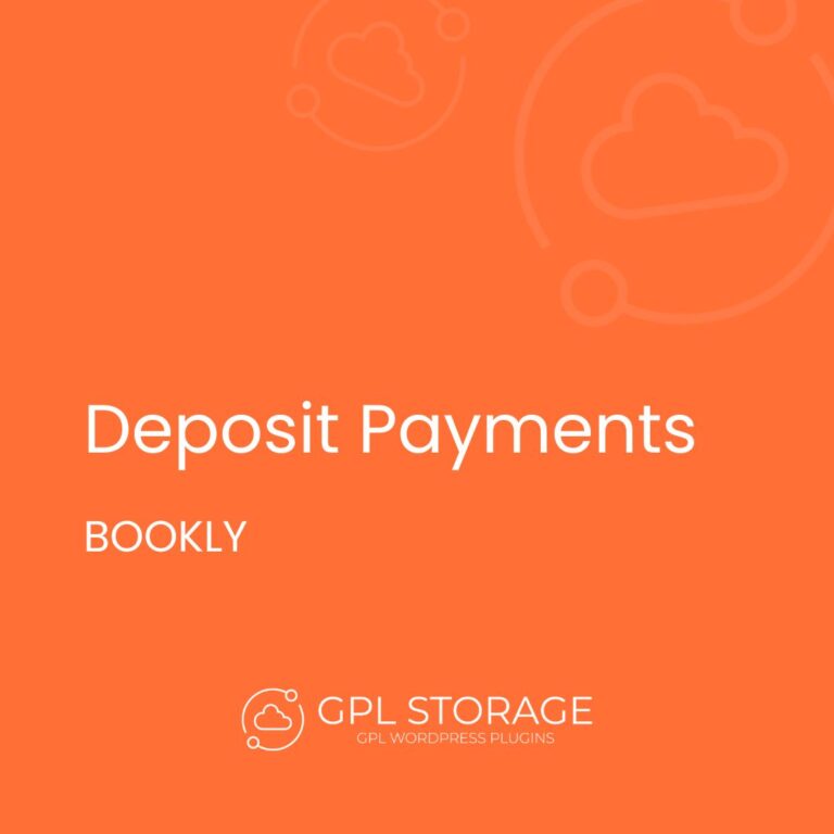 Bookly Deposit Payments (Add-on)