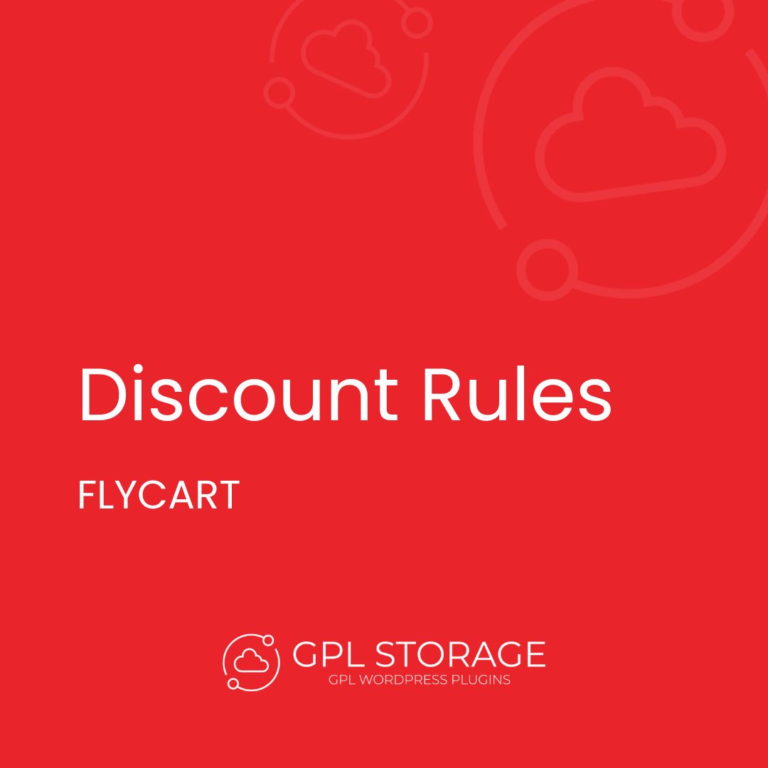 Discount Rules-FLYCART GPL Download