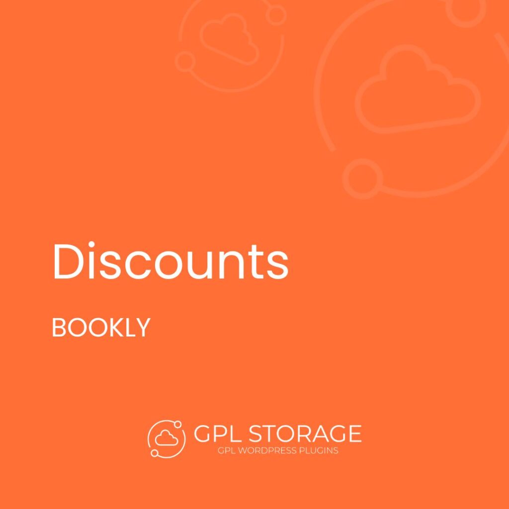 Discounts-BOOKLY GPL Download