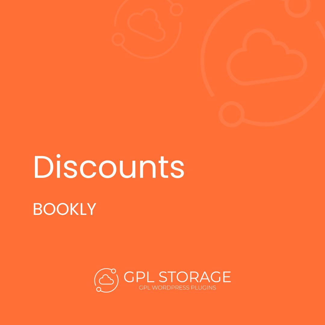 Discounts-BOOKLY GPL Download