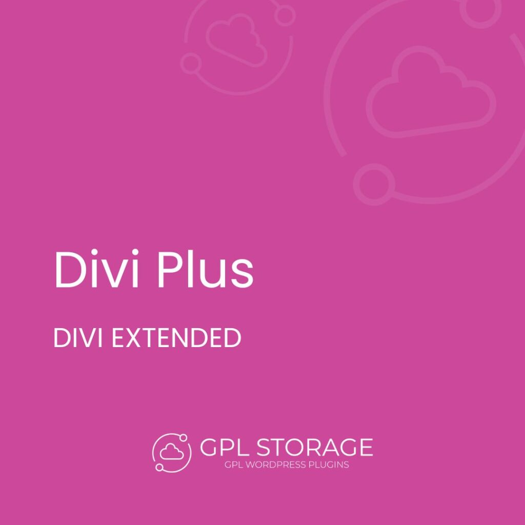 Divi Plus-DIVI EXTENDED GPL Download