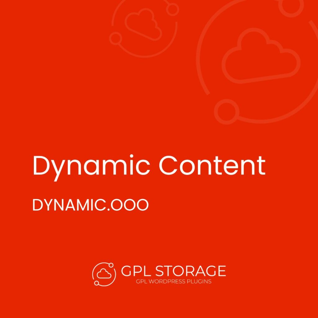 Dynamic Content-DYNAMIC.OOO GPL Download