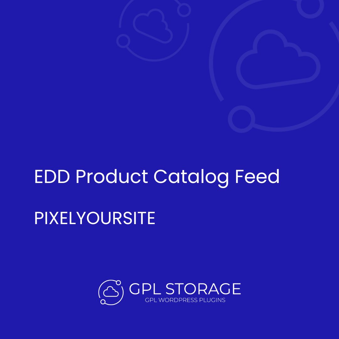 Edd Product Catalog Feed-PIXELYOURSITE GPL Download