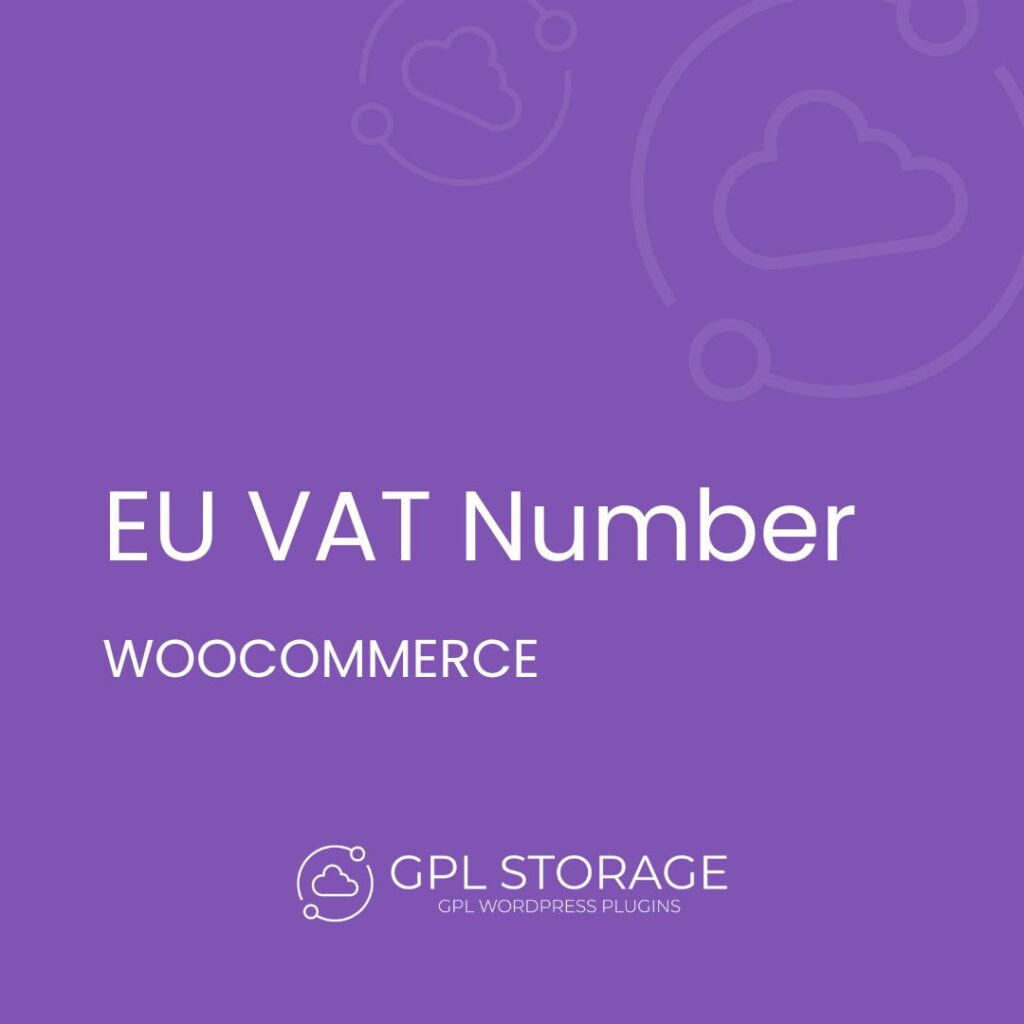 Eu Vat Number-WOOCOMMERCE GPL Download