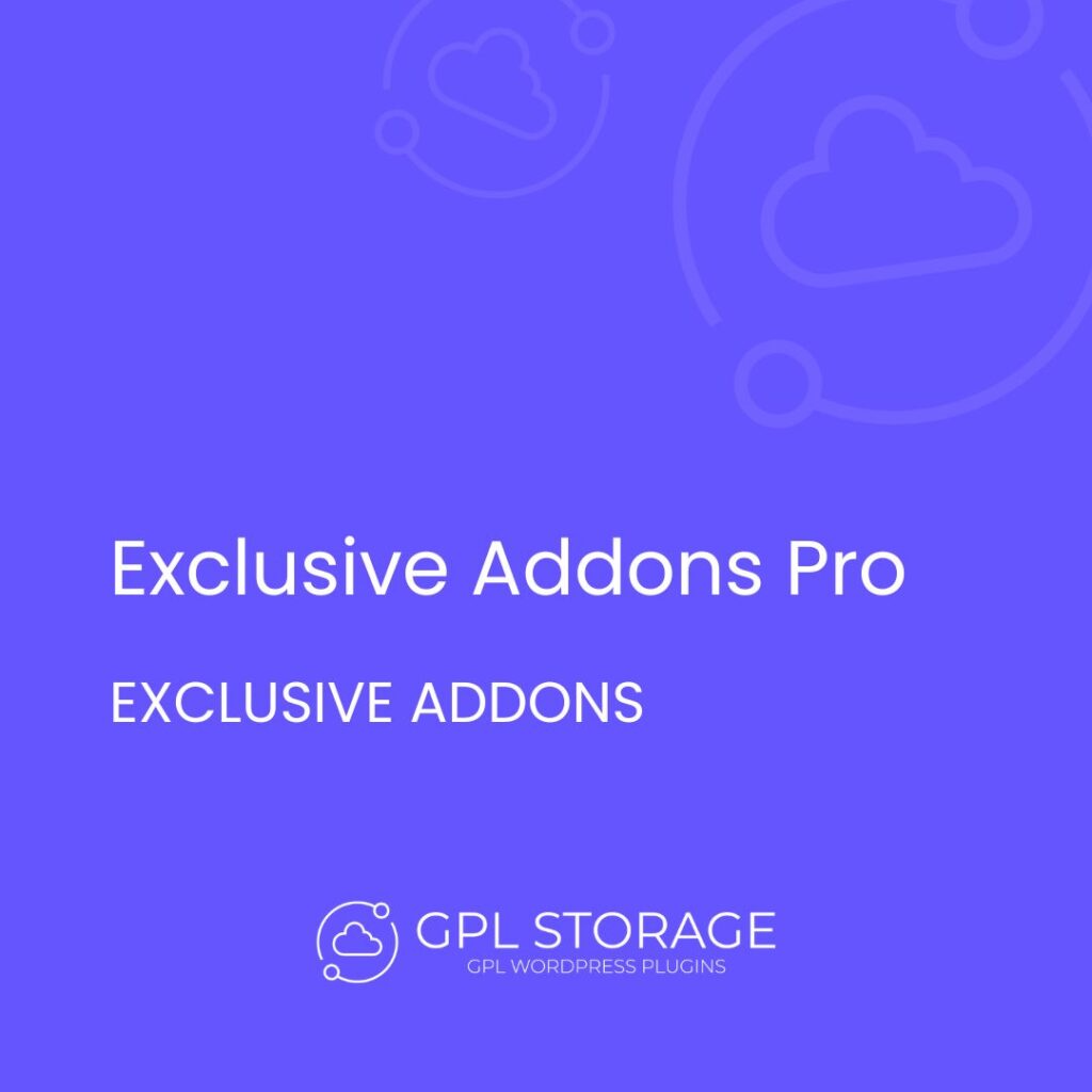 Exclusive Addons Pro-EXCLUSIVE ADDONS GPL Download