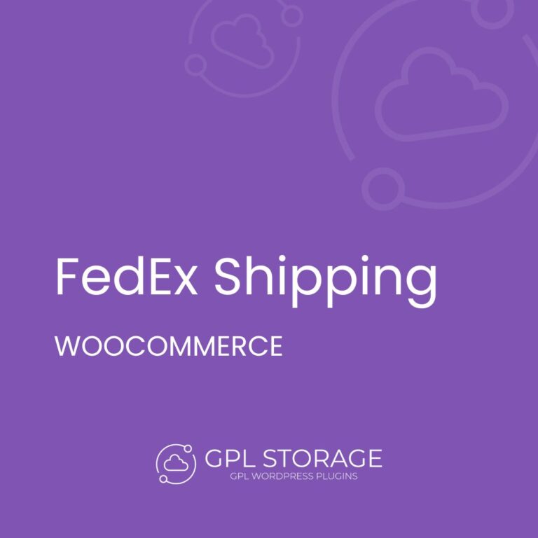 WooCommerce FedEx Shipping Method