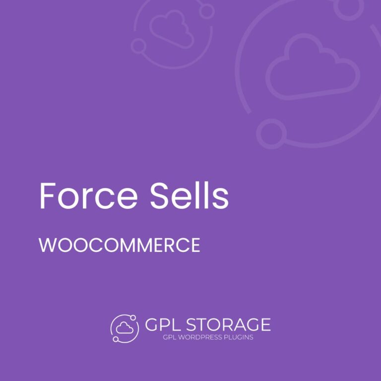 WooCommerce Force Sells