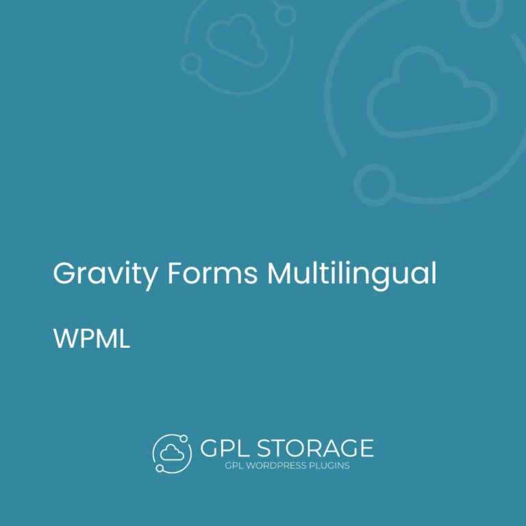 WPML Gravity Forms Multilingual Addon