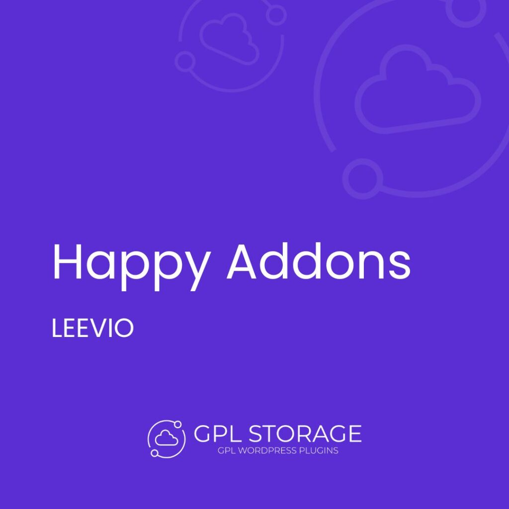 Happy Addons-LEEVIO GPL Download