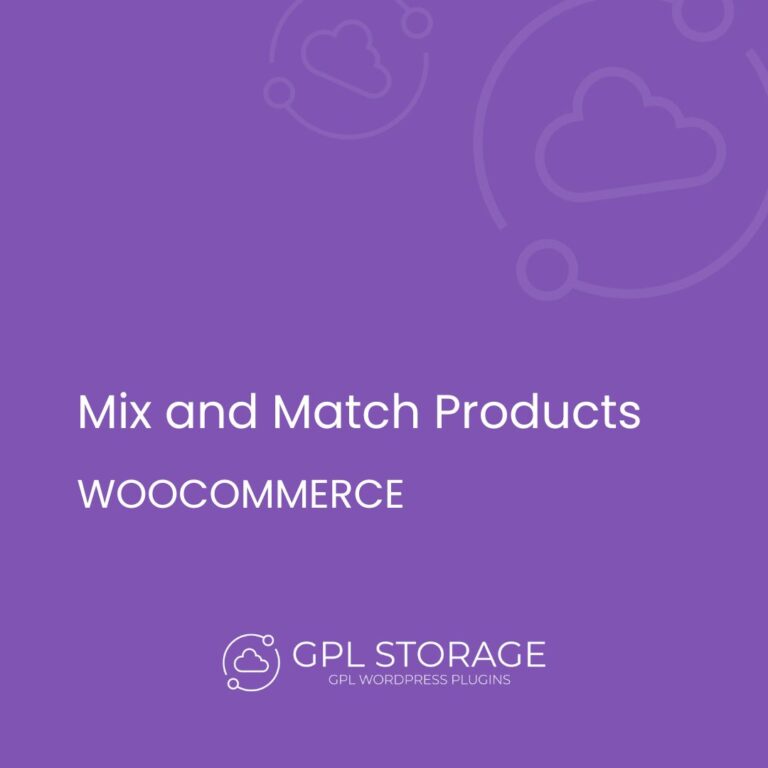 WooCommerce Mix and Match Products