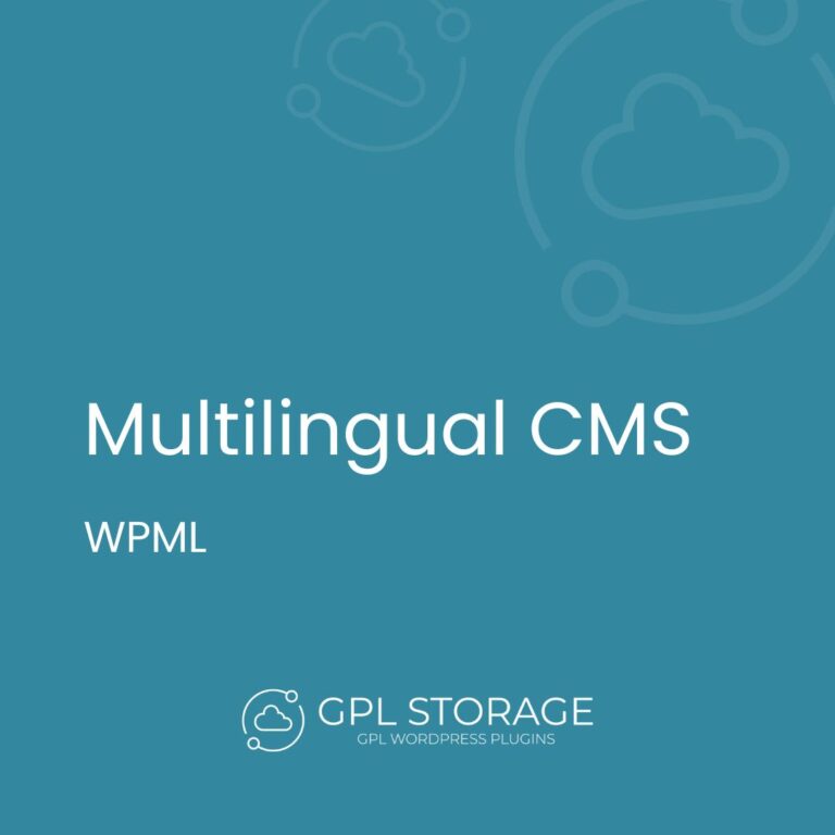 WPML WordPress Multilingual CMS Plugin