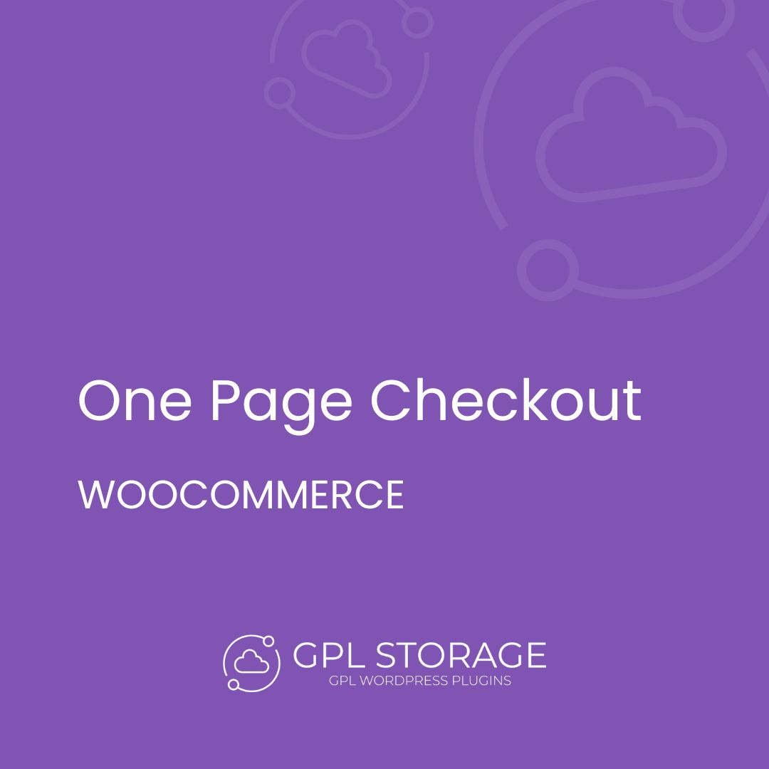 One Page Checkout-WOOCOMMERCE GPL Download